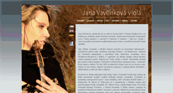 Desktop Screenshot of janavavrinkova.cz