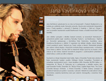 Tablet Screenshot of janavavrinkova.cz